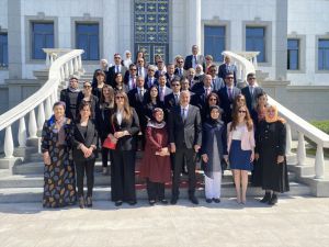 Türkiye’nin Aşkabat Büyükelçiliğinde bayramlaşma etkinliği düzenlendi