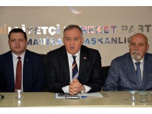 MHP Grup Başkanvekili Erkan Akçay, bayramlaşma töreninde konuştu: