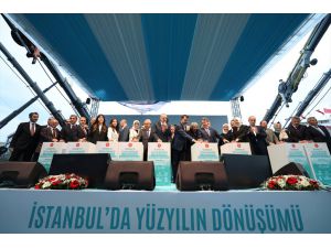 Cumhurbaşkanı Erdoğan, İstanbul'da "Kentsel Dönüşüm Projeleri Anahtar Teslim ve Temel Atma Töreni"nde konuştu: (3)