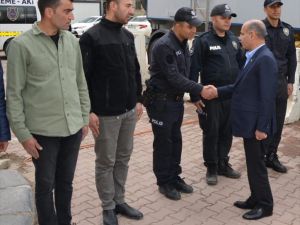 Emniyet Genel Müdürü Aktaş, Malatya'da emniyet teşkilatıyla bayramlaştı