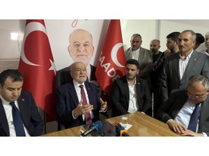 Saadet Partisi Genel Başkanı Karamollaoğlu, Mersin'de partililerle bayramlaştı