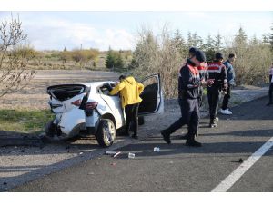 Nevşehir'de trafik kazasında 4 kişi yaralandı