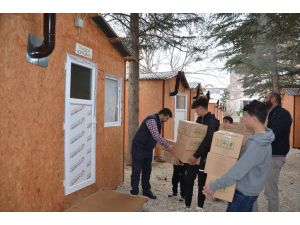 AFŞİNDER'den Kahramanmaraş'taki depremzedelere yardım