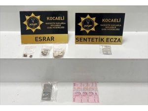 Kocaeli'de uyuşturucu operasyonlarında yakalanan 2 zanlı tutuklandı