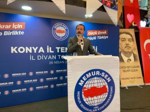 Memur-Sen Konfederasyonu Genel Başkanı Ali Yalçın Konya'da konuştu: