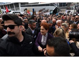 Akşener, Mamak'taki seçim koordinasyon merkezi açılışında konuştu: