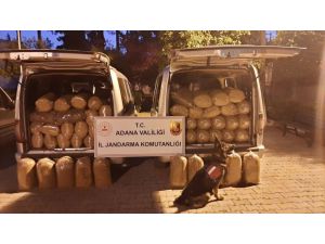 Adana'da 650 kilogram kaçak tütün ele geçirildi