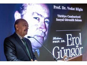 Bakan Bilgin, "Prof. Dr. Erol Güngör'ü Anma Toplantısı"na katıldı: