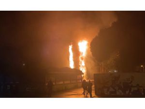 Samsun’da bir restoranda çıkan yangın söndürüldü
