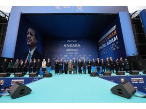 Cumhurbaşkanı Erdoğan AK Parti'nin "Büyük Ankara Mitingi"nde konuştu: (1)