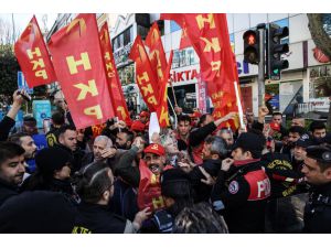 İstanbul'da 1 Mayıs'ta Taksim Meydanı'na yürümek isteyen gruplara müdahale edildi