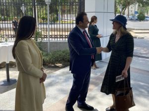 Türkiye’nin Aşkabat Büyükelçiliğinin açılışının 31. yıl dönümü dolayısıyla tören yapıldı