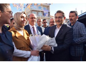 Bakan Dönmez, Konya'da seçim koordinasyon merkezinde konuştu: