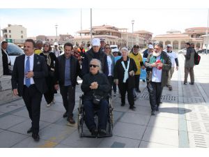 "5. Uluslararası Sevgi ve Barış Yürüyüşü" Konya'da tamamlandı