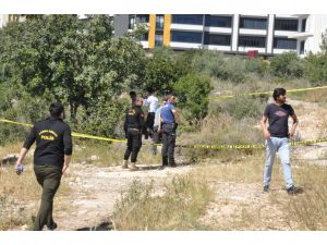 Mersin'de fidan dikmek için kazılan toprakta el bombası bulundu