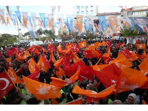 AK Parti Genel Başkanvekili Yıldırım, Muş'ta seçim bürosu açılışına katıldı: