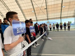Okul Sporları Minikler Tenis Bölge Birinciliği müsabakaları, Şırnak'ta başladı