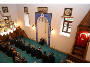 Bursa'daki tarihi Sağrıcı Sungur Mescidi 65 yıl sonra yeniden ibadete açıldı