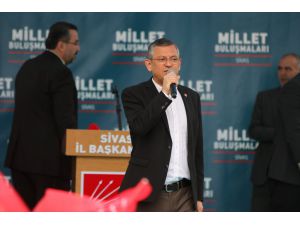 CHP Grup Başkanvekili Özel Sivas'ta "Millet Buluşması"nda konuştu: