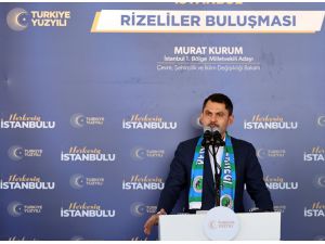 Bakan Murat Kurum İstanbul'da Rizeliler ve Bitlislilerle bir araya geldi: