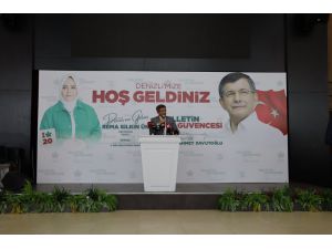 Gelecek Partisi Genel Başkanı Davutoğlu, Denizli'de konuştu: