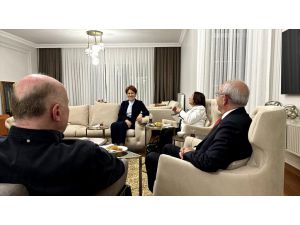 Cumhurbaşkanı adayı ve CHP Genel Başkanı Kılıçdaroğlu'ndan Akşener'e ziyaret