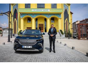 Türkiye'nin yerli otomobili Togg, Kütahya'da tanıtıldı