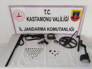 Kastamonu'da tarihi eser operasyonunda 2 kişi yakalandı