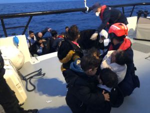 Bodrum açıklarında 26 düzensiz göçmen kurtarıldı