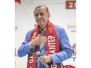 Cumhurbaşkanı Erdoğan, Gaziantep'te vatandaşlara hitap etti: (1)