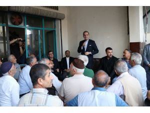 AK Parti Sözcüsü Ömer Çelik, Adana'da ziyaretlerde bulundu