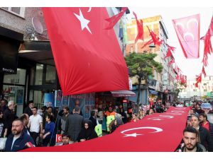 Beyoğlu'nda Cumhur İttifakı'nın "14 Mayıs Zafer Yürüyüşü" yapıldı