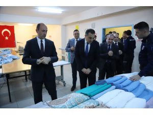 Kars'ta cezaevinde tekstil atölyesi açıldı