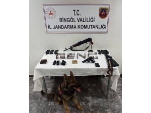 Bingöl'de bir araçta silah ve mühimmat ele geçirildi