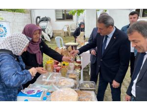 Sinop'ta "Türk Mutfağı Haftası" kapsamında yöresel ürünler kermesi açıldı