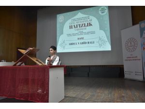 "Genç Muhafızlar Hafızlık Yarışması Marmara Bölge Finali" Edirne'de yapıldı
