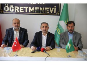 HÜDA PAR Genel Sekreteri Demir, Mardin'de gazetecilerle buluştu: