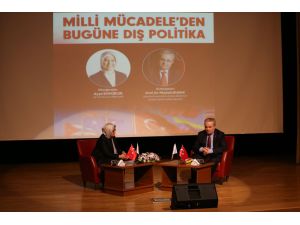Prof. Dr. Mustafa Budak, "Milli Mücadeleden Bugüne Dış Politika" konulu konferans verdi