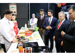 Kırgızistan'da televizyon kanalında Türk yemekleri tanıtıldı