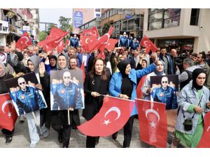 Trabzon'da Cumhur İttifakı'ndan Cumhurbaşkanı Erdoğan'a destek yürüyüşü