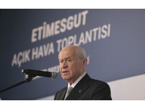 MHP Genel Başkanı Bahçeli, Etimesgut'ta halka hitap etti: