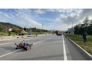 Burdur'da otomobille çarpışan motosikletin sürücüsü öldü