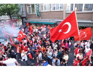 Cumhurbaşkanı Erdoğan'ın seçim başarısı Brüksel'de kutlandı