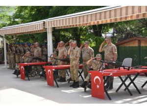 Siirt'te engelliler bir günlük temsili askerlik yaptı