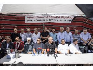 İsrailli Araplar, ülkede toplum arasında suçun yaygınlaşmasını protesto etti