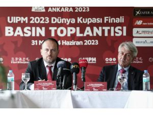 2023 Modern Pentatlon Dünya Kupası Finali'nin basın toplantısı yapıldı