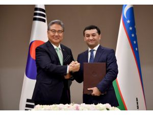 Güney Kore Dışişleri Bakanı Park Jin, Özbekistan’da temaslarda bulundu
