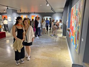 Mersin'de "Arnica Art Land Sanat Çalıştayı" sergisi açıldı