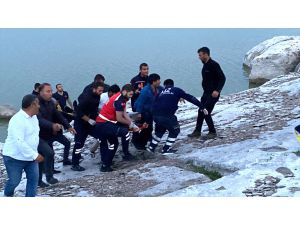 Aksaray'da baraj gölüne düşen kişi hayatını kaybetti