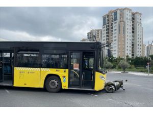 Avcılar'da İETT otobüsünün karıştığı kazada 2 kişi yaralandı